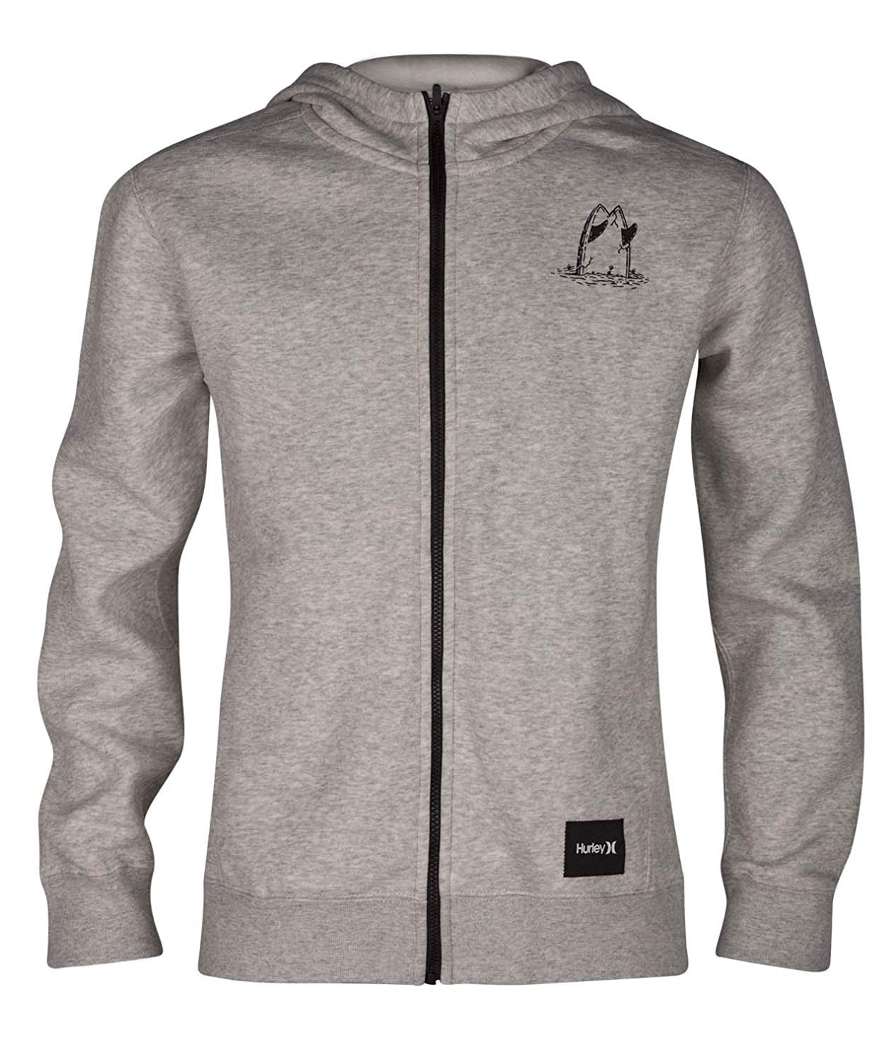 grey hurley hoodie