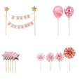 thumbnail image 1 of 12 piezas, decoración para tarta de feliz cumpleaños, decoración para tarta de cumpleañera, 1 of 6