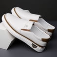 thumbnail image 6 of Men's Solid Color Slip On Loafer Shoes,  Walking Shoes for Men's Outdoor Activities Comfy Non Slip Casual Durable, 6 of 9