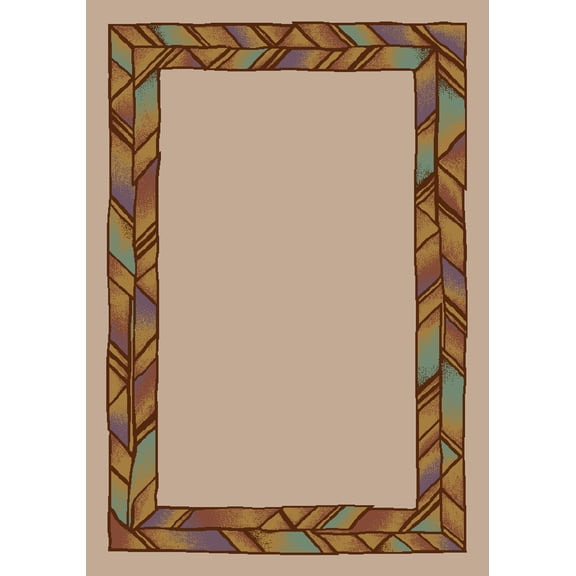 Milliken Innovations Area Rug ZUNI PEARL Zuni Pearl Lines Solid 2' 1" x 7' 8" Runner