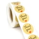 thumbnail image 3 of Yuarrent 500 piezas de pegatinas de amor, etiquetas de papel Kraft de moda, lujoso fondo dorado, impresión transparente, etiqueta de regalo para el Día Artesanía No.2 Yuarrent HA041484-02, 3 of 6