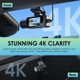 thumbnail image 7 of Rexing C2 Pro 4K Dual Dash Cam with Front & Rear 4K, 5GHz Wi-Fi, Parking Mode, 32GB Card, 7 of 7