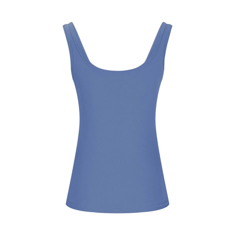 ZyeKqe Womens Workout Tank Tops Summer Sleeveless Pajamas Shirts