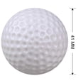 thumbnail image 2 of 40 pelotas de golf de práctica, pelotas de golf de vuelo, pelotas de entrenamiento de golf de plástico, pelotas de golf con flujo de aire, 2 of 5
