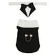 thumbnail image 1 of Traje para Perro Suave y Transpirable Pajarita de Moda Disfraz de Cachorro para Boda Fiesta de cumpleaños Negro L, 1 of 5