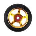 thumbnail image 2 of Porfeet Professional Replacement Elastic 100mm Stunt Scooter Wheel with Bearing Bushings,Golden, 2 of 10