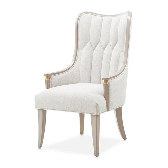 St. Charles Dining Arm Chair - Set of 2 - Dove Gray