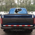thumbnail image 4 of Rear Window Graphic Decal For SUV jeep PICK-UP TRUCK  BALD EAGLE ATTACK PERFORATED VINYL TINT Sticker Window Tint, 4 of 5