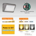 thumbnail image 2 of OKAYLEDLIGHT Outdoor LED Wall Pack Adjustable 60W 80W 100W 120W IP65 Factory Direct, 2 of 8