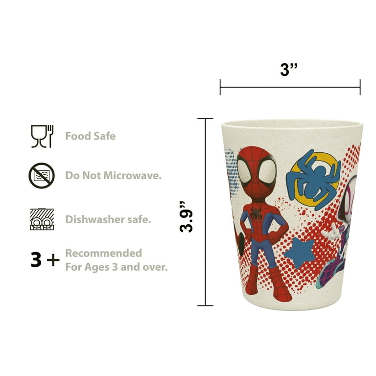 au　スパイダーマン３　プレート Zak Designs Kids Spiderman Melamine Dinnerware Set 3pcs with