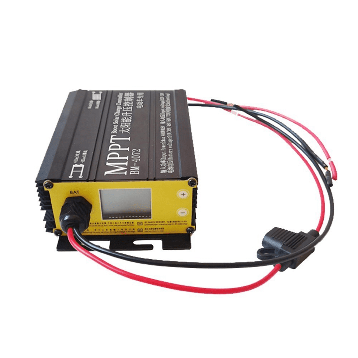 600 W MPPT Boost Solarladeregler – 12–50 V Eingang, Für 24–72 V Batterien, IP65
