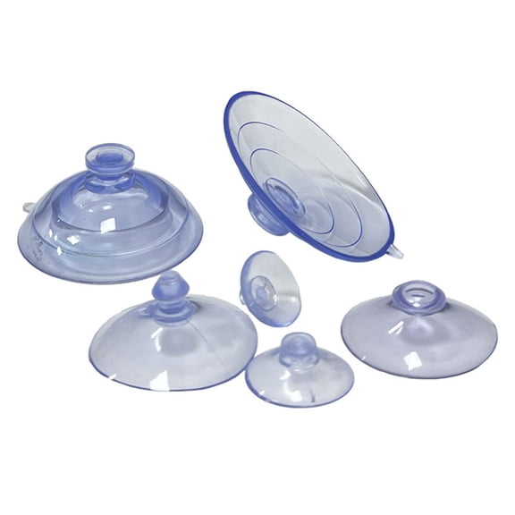 XIBUFE 12Pcs 2.17 Inch Heavy Duty Suction Cups, Replacement for Kitchen Sponge Holder, Sink Caddy & Bathroom Organizer (2.17")