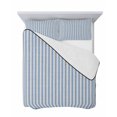 thumbnail image 7 of Blue Striped King Size Down Alternative Comforter, Lightweight Comforter Quilt Bedding Set with Pillow Shams Modern Simple Farmhouse Beige Vintage All Seasons Bed Comforter Duvet Insert 96"x106", 7 of 7
