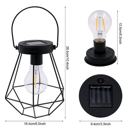 Solar Lanterns Outdoor Hanging Sunwind Led Garden Table Lamps Powered Edison Filament Bulbs For Patio Backyard Courtyard Lawn Landscape Decor Canada - Solar Powered Garden Lantern Solar Lanterns Outdoor Hanging Sunwind Led Garden Table Lamps Powered Edison Filament Bulbs For Patio Backyard Courtyard Lawn Landscape Decor Canada - Solar Powered Garden Lantern