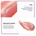 thumbnail image 2 of Miangastore Tranches de Bœuf Artificielles Fausses Tranches de Bœuf Réalistes Accessoire Alimentaire, 2 of 8