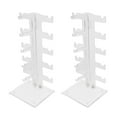 thumbnail image 5 of KAKOWELY glasses rack 2pcs Durable Acrylic Glasses Frame Storage Shelf Practical Sunglasses Display Rack for Home Store Desktop (Transparent)12.2"X5.91"X1.18", 5 of 5