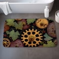 thumbnail image 2 of MWW C1BM2134H6DH0W 21 x 34 in. Nature Punk Yellow Bath Mat - Stylish, 2 of 4
