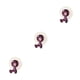 thumbnail image 2 of sweethay Hogar Ba?o Soporte de Pared Cepillo Giratorio Succión Estante violeta 3piezas sweethay CBP046686, 2 of 6