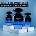 thumbnail image 4 of Perfume Unisex L'orientale Fragrances Night de Paris Blue 100ml EDP, 4 of 7