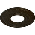 thumbnail image 3 of 29 3/8"OD x 11 5/8"ID x 1 1/8"P Anthony Ceiling Medallion (Fits Canopies up to 11 5/8"), Hand-Painted Bronze, 3 of 6