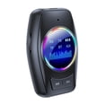 thumbnail image 3 of Receptor y transmisor de audio Bluetooth 5.4 de 3,5 mm, ligero, resistente, con entrada auxiliar y TF, pantalla digital para coche, auriculares y, 3 of 9