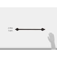 thumbnail image 4 of Moen Caldwell Wall-Mount Towel Bar, in Mediterranean Bronze — Concealed-Screw Mount, Coordinated Bath Collection, 4 of 4