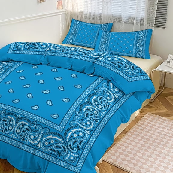 Bohemian Print Bedding Set Couple Bedclothes Pillowcase Customized Home Textiles Bed Set for Bedroom Decoration