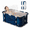 Cosmic Panets Blue, variant on SolarSoda 45" Large Portable Folding Bathtub, Non-Inflatable Hot & Cold Soaking Bathtub for Home Use, (Star Moon Blue)