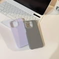 thumbnail image 5 of Jelly Liquid Silicone Soft Case for iPhone 14 13 12 11 pro Max Candy Colors Slim Shockproof Matte Anti-Fingerprint Cases Cover (for iPhone 13,Gray), 5 of 16
