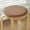 Brown, variant on Kraoden Solid Wood Round Stool Cushion, Ergonomic Thickened Seat Cushion for Indoor & Outdoor Use, Soft Sponge for Comfort, Ideal for Office, Gaming & Meditation
