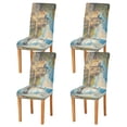 thumbnail image 2 of BZSMCE Chairs Slipcovers Dining Chair Covers The Tower and Bridge Art Painting Creative Pattern, 2 of 7