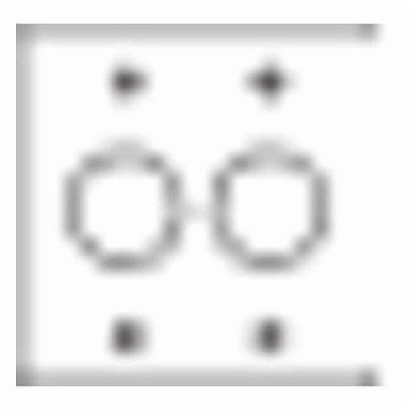 Weatherproof Cover, 2 Gang, Aluminum, Round Receptacle Cover Type