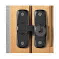 thumbnail image 4 of Cerradura De Puerta Corredera De Granero Malubero NEGRO, 4 of 5