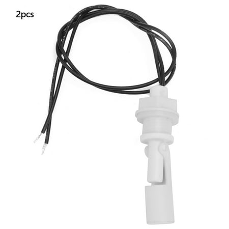 

clearance 2Pcs PP Tank Water Level Sensor Control Horizontal Liquid Mount Float Switch(F Type)