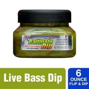 Baitmate Live Bass Dip Jar #552, Fish Attractant for Lures and Bait