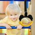 thumbnail image 4 of Phenofice 1 Pair Toddler Workout Equipment Set Steel Adjustable Length for Pull Up Rings, 4 of 8
