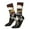 2 Black-2, variant on Retro American Eagle A Print Adult Socks for Men & Women,Calf Socks, Ankle Socks,Boots Socks,Breathable Casual Sock,Unisex Crew Socks