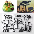 thumbnail image 3 of Destyer Wide Application Plastic Silhouette Cookie Animal Shape Easy To Store Animal Cookie, 3 of 6