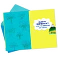 thumbnail image 2 of Hallmark Birthday Card for Great-Grandson (T-Rex With Party Hat), 2 of 6