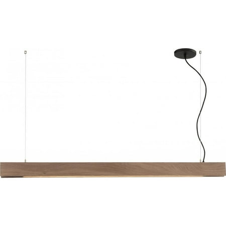 

Nuvo Lighting Task Wood Linear LED Pendant Light