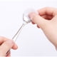 thumbnail image 5 of 100 Uds. Almohadillas de algodón portátiles paquete Individual toallitas de limpieza para joyería Smartphone teclado botones de ascensor, 5 of 8