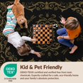thumbnail image 4 of Design&I 6'x9' Ultra Soft Area Rug, Gothic Mirrored Insect Decorative Scrolling Borders Bathroom None Fluffy Washable Non Shedding for Guest Room Bedroom Living Room, 4 of 7