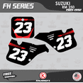 thumbnail image 3 of Kalair GFX Graphics Kit for Suzuki RM125 (1989-1992) Fh Series, 3 of 5