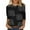 Black, variant on Towmus Plus Size 3/4 Sleeve Tops For Women,Women'S Casual 3/4 Sleeve T-Shirts Round Neck Blouses Loose Fit Pullover Shirt Cute Tunic Tops Basic Tees
