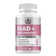 thumbnail image 1 of NAD+Resveratrol Suplementos NAD+Antienvejecimiento y regeneración celular natural Resistente a sobres y tapas solubles, 1 of 5