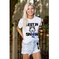 thumbnail image 3 of Best In Snow Huskies Dog Pet Lover Plus Size Crewneck Graphic Tee Shirt Brisco Brands 2X, 3 of 5