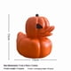 thumbnail image 4 of 5 pack Goth Satanic Duck, VINYL Punk Ducks, Novelty Rock Ducky Ornaments Halloween Decoration Dark Satanic Duck Gothic Gifts Home Décor, 4 of 5