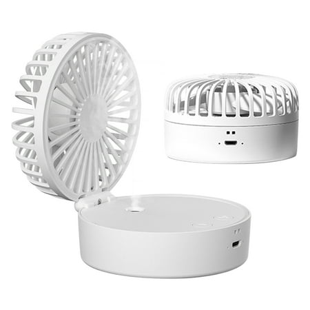 

Handheld Fan Rechargeable Portable Mini Personal Fan Handheld USB Rechargeable Air Conditioner Mute Electric Portable Mini Foldable USB Rechargeable Neck Hanging Air Cooling Fan Power Bank