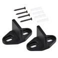 thumbnail image 1 of Homode Guía de Piso para Puerta de Granero, Paquete de 2 Guías Inferiores para Puerta Corredera, Montaje en Piso, Diseño Simple, Guía en Forma de T, Hardware de Metal Resistente, Negro Mate, 1 of 5