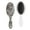 White-589, variant on Tactical Camouflage Hair Brush, Outdoor Hunting Camo Detangler Comb for All Hair Types, Soft Bristles Paddle Hairbrush for Men Women Kids, Rugged & Gift-Ready